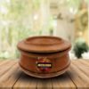 CLAY HANDI WITH LID SMALL POLISHED