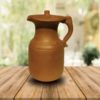CLAY JUG WATER WITH LID