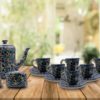 CLAY TEA SET GIFT 15 PCS SET