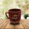 CLAY TEA CUP PRINTED